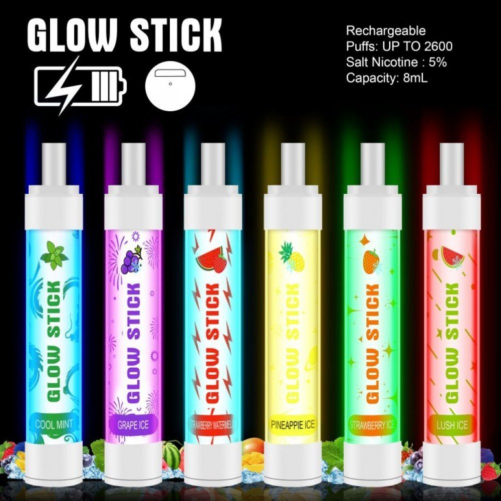 Aokit Glow Stick 2600 Işıklı Puff: Geleceğin Elektronik Sigarası