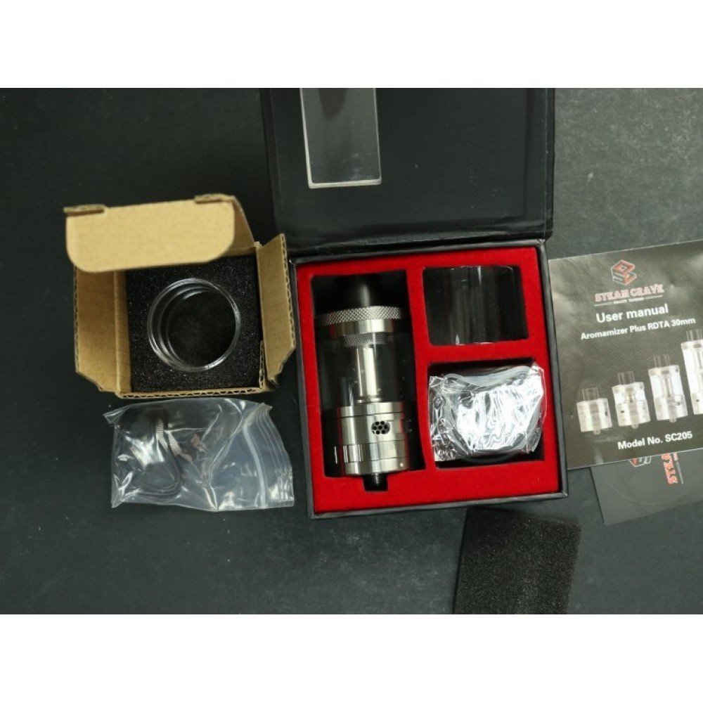 Aromamizer Plus RDTA 30mm: Mükemmel Buhar Deneyimi