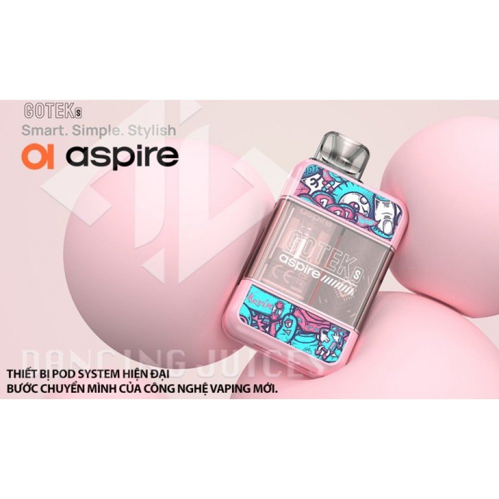 Aspire Gotek X Yenilikçi Pod Mod Elektronik Sigara Deneyimi