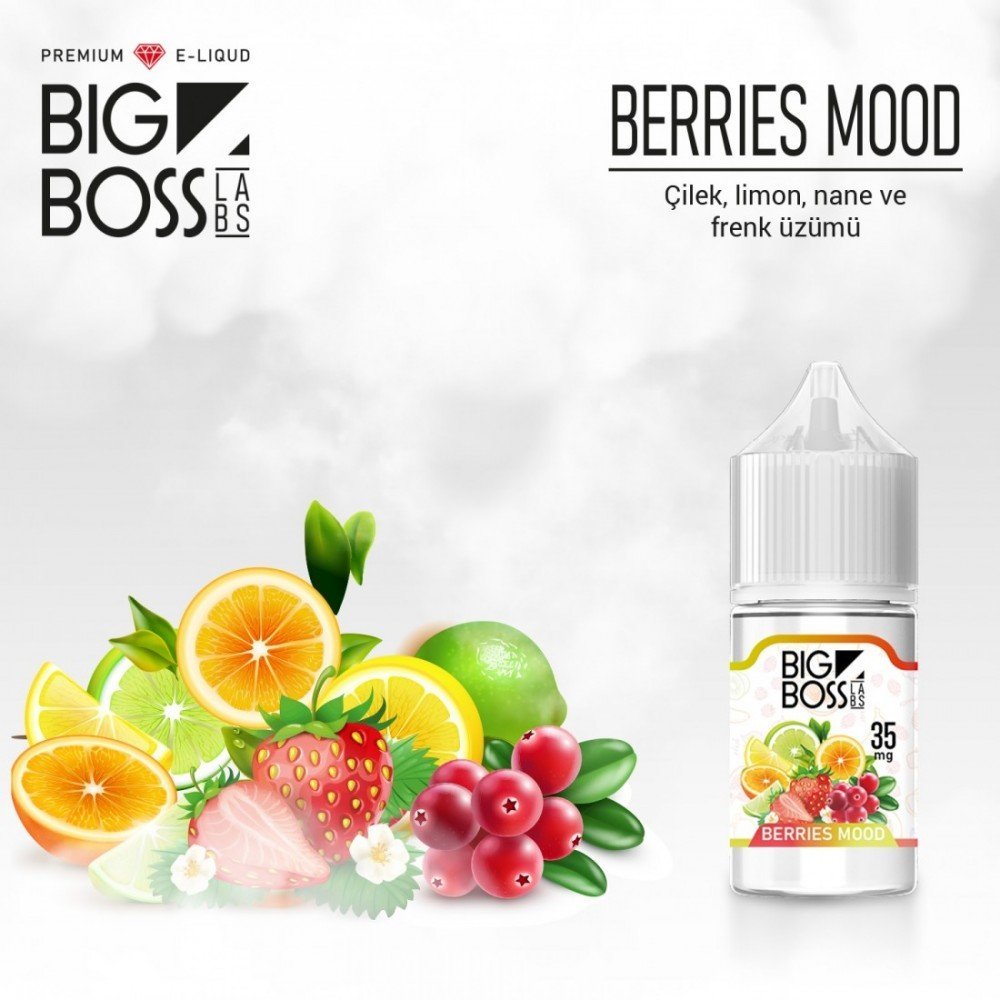 Big Boss Berries Salt Likit: Premium Vape Deneyimi