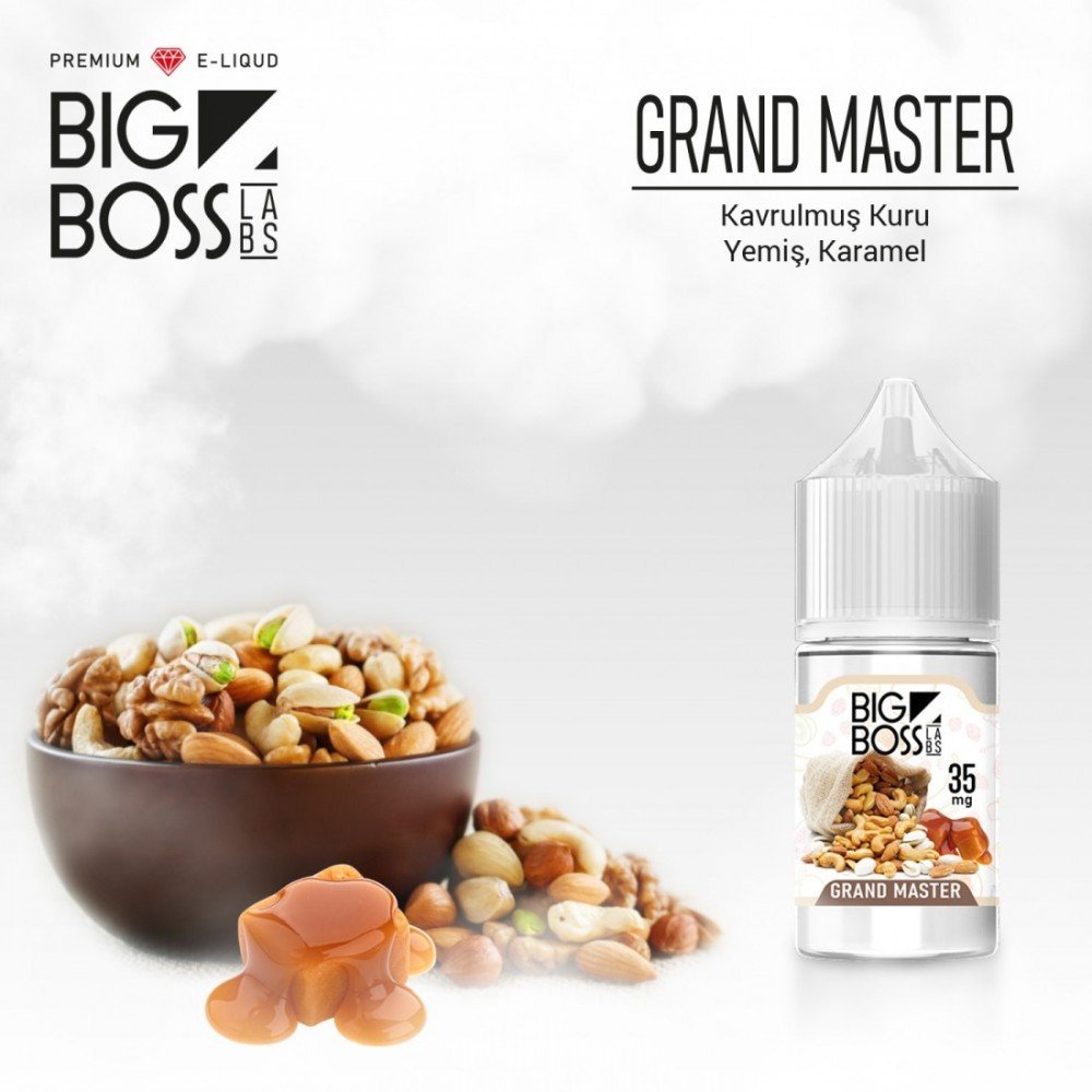 En İyi Big Boss Grandmaster 30 ml Salt Likit Seçenekleri