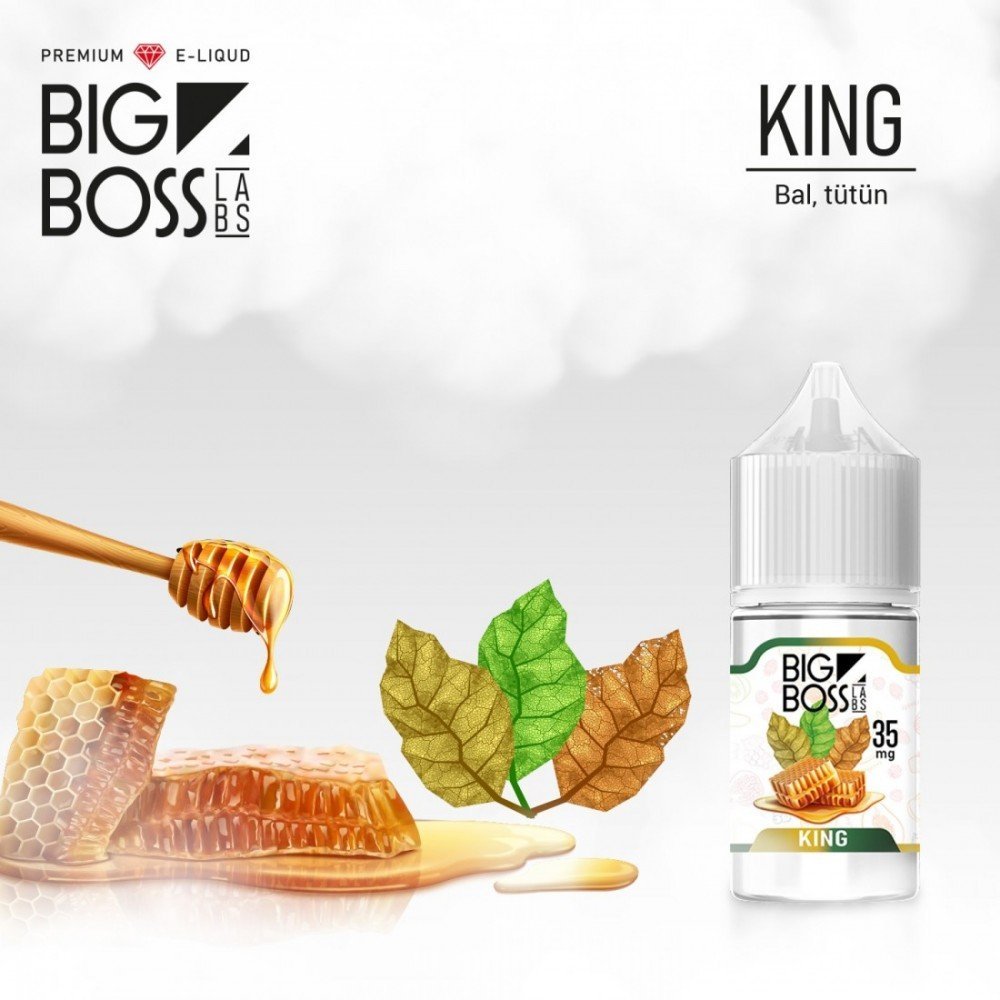 Big Boss King 30ml Premium Elektronik Sigara Likiti