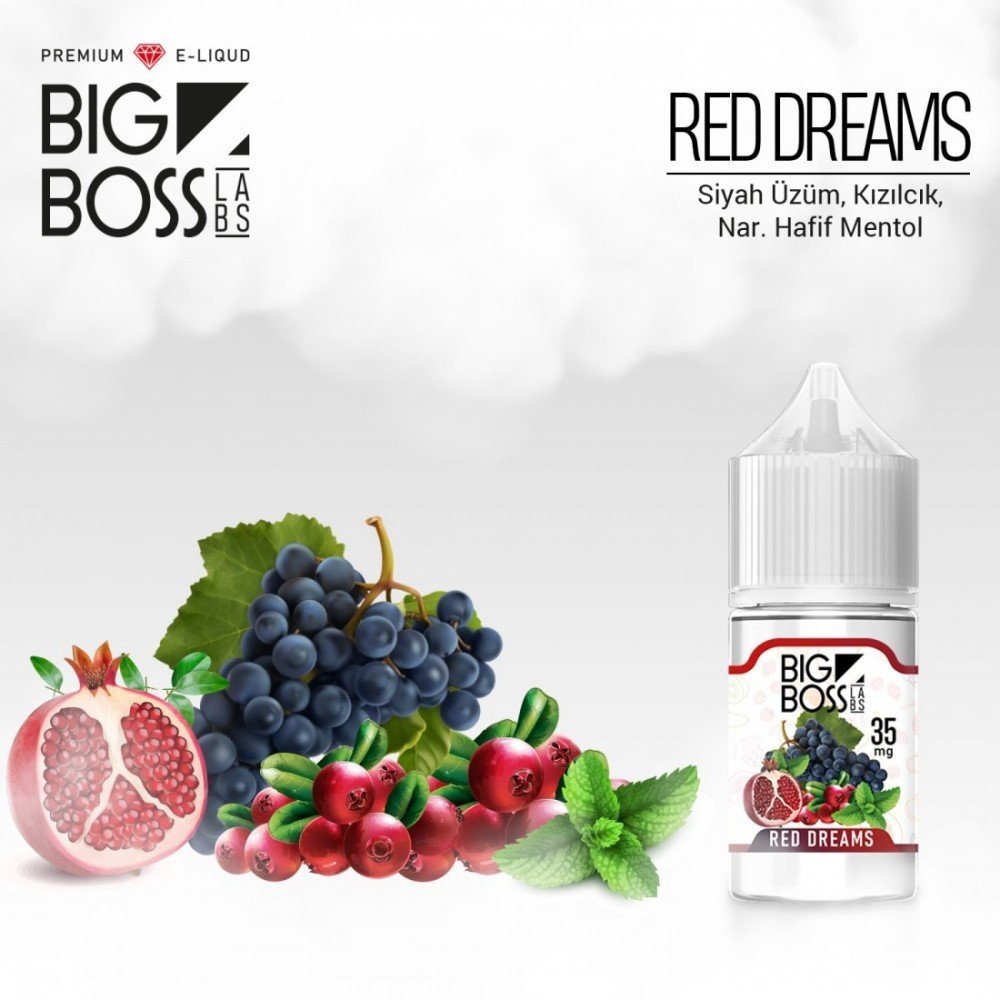 Keşfedin: Big Boss Red Dream Likit - Premium Vape Keyfini Yaşayın