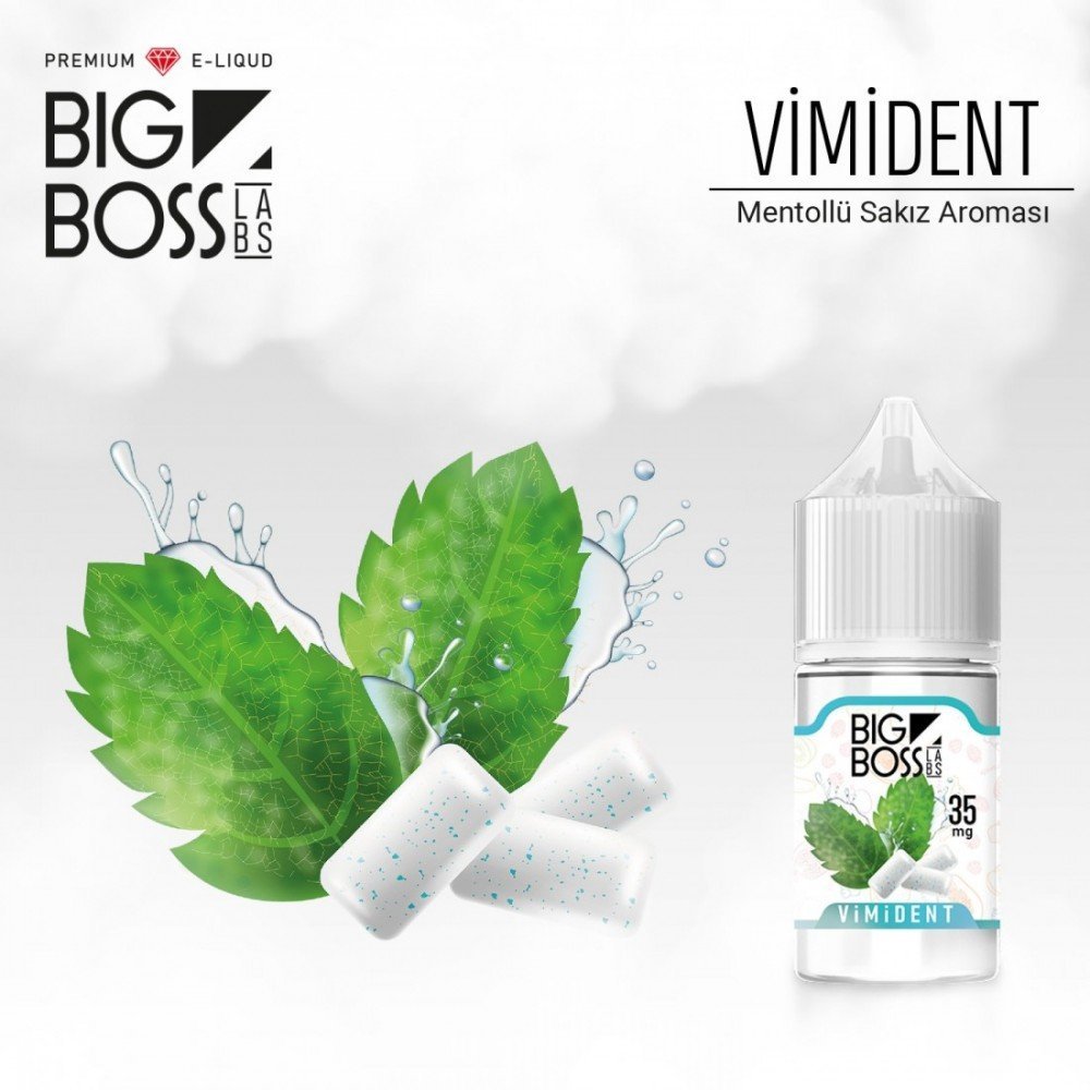 Big Boss Wimident Salt Likit: Premium Vape Deneyimi