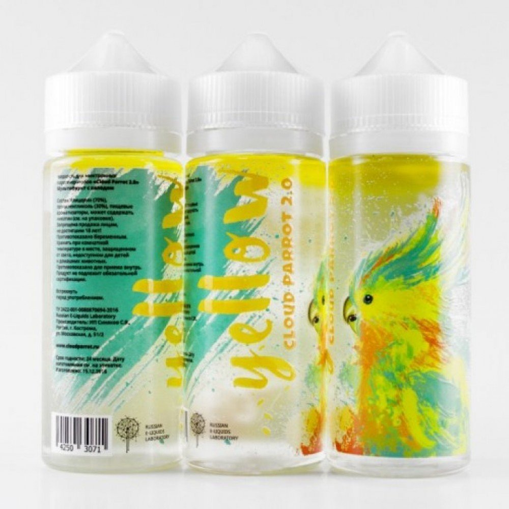 Keşfet: Cloud Parrot 2.0 - Premium Sarı Likit 120 ml