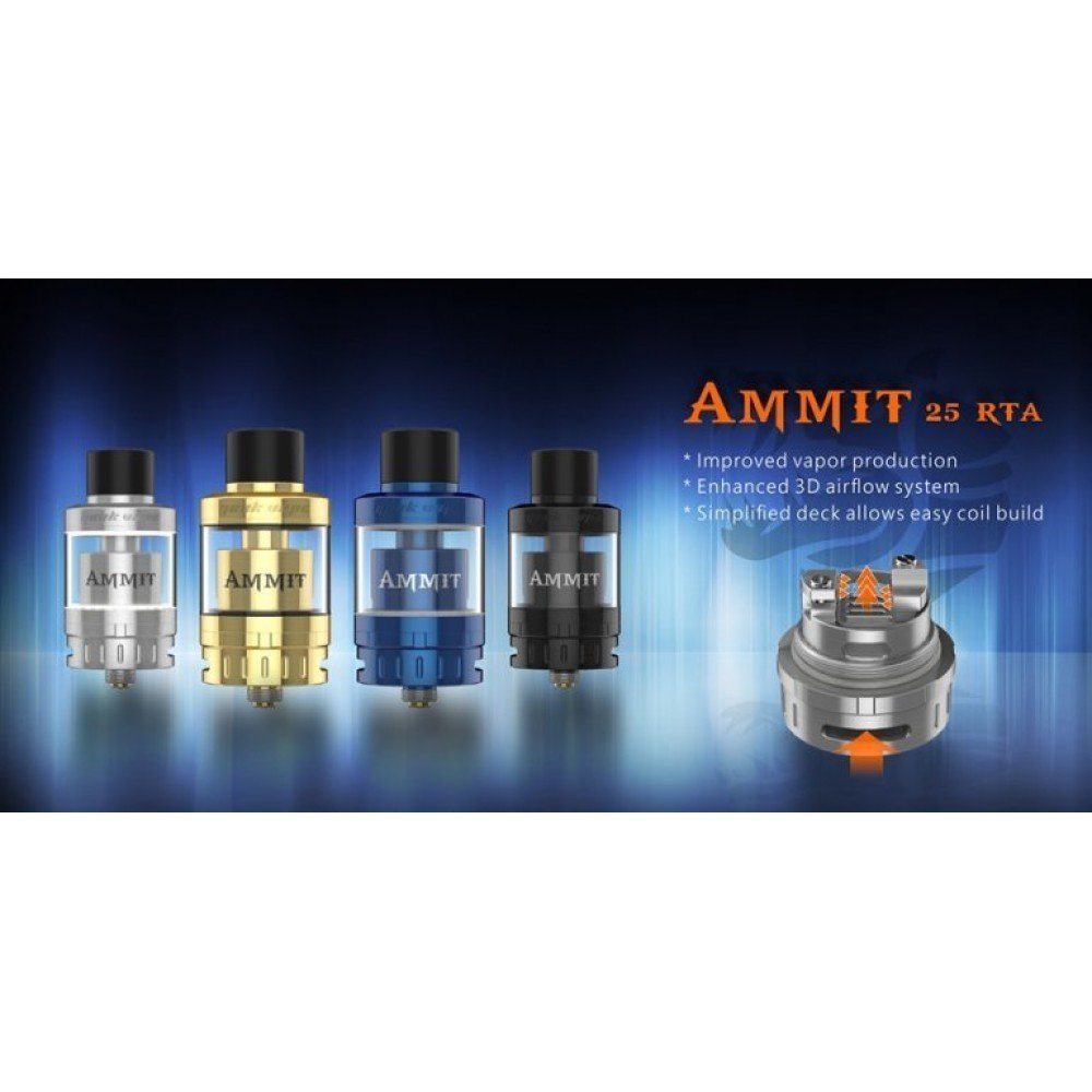 Geekvape Ammit 25 RTA İncelemesi ve Özellikleri