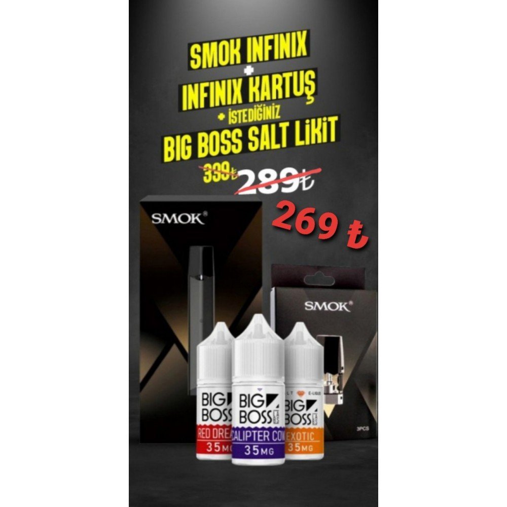 SMOK Infinix Pod Mod İle Zarif Vape Deneyimi