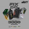 Nasty Fix Go 3000 Puff: Uzun Ömürlü Tek Kullanımlık Elektronik Sigara Alternatifi