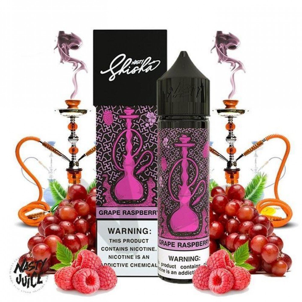 Nasty Juice Shisha Grape Raspberry Premium Likit İncelemesi