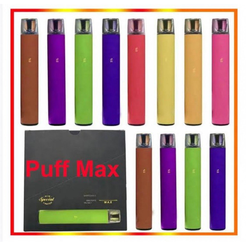 Puff Bar Max 2000: Yeni Nesil Tek Kullanımlık Elektronik Sigara