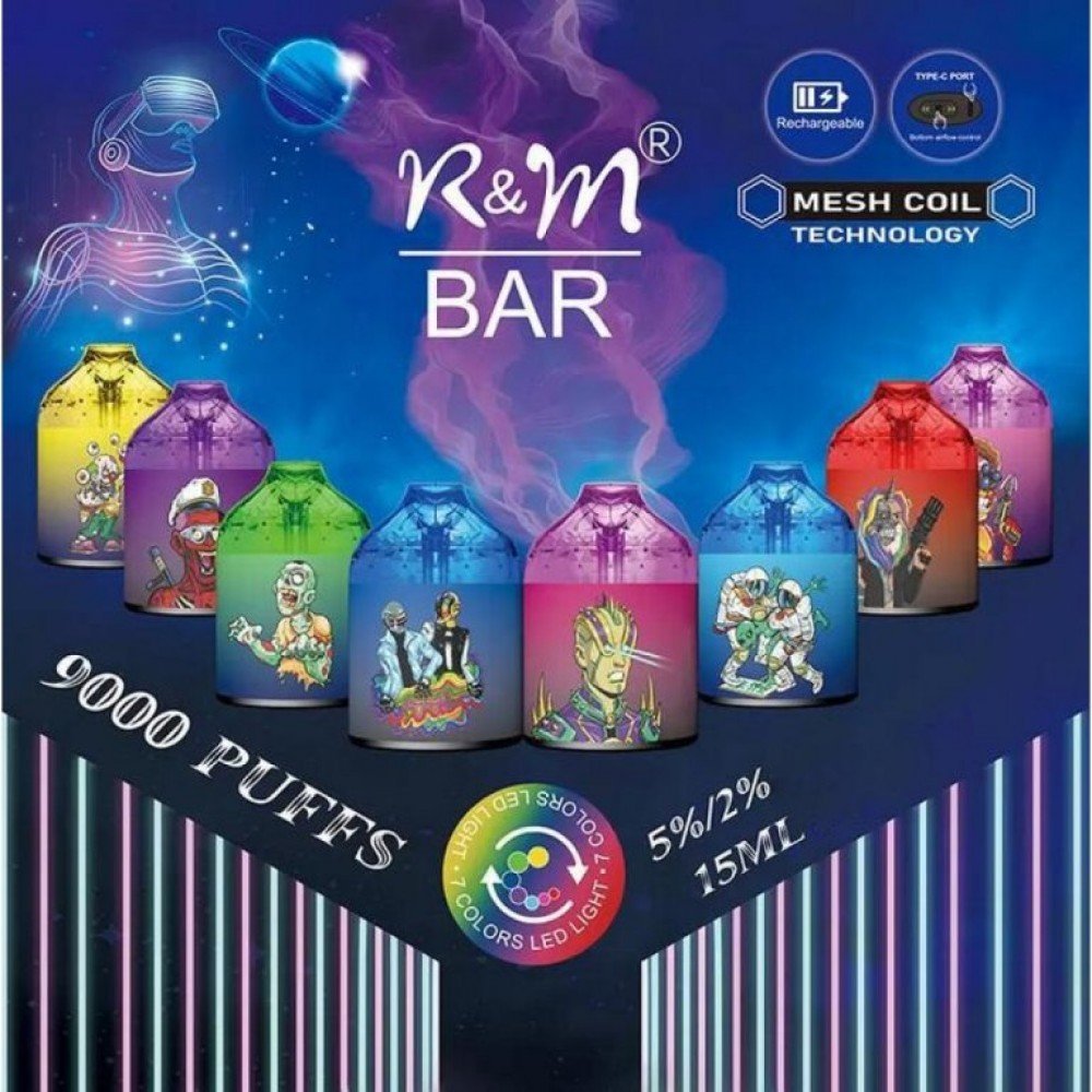 R&M Bar 9000 Puff Elektronik Sigara İncelemesi