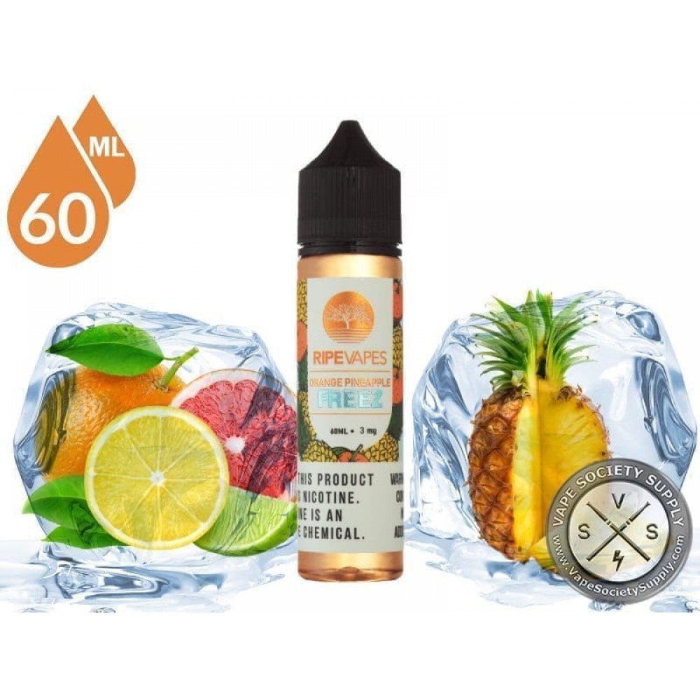 Orijinal Ripe Vapes Orange Pineapple Freez Likit İncelemesi