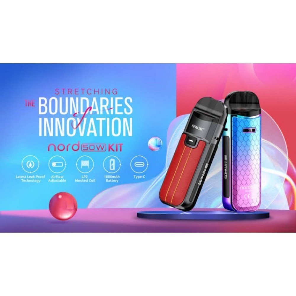 Smok Nord 50W 1800mAh Pod Mod Elektronik Sigara İncelemesi