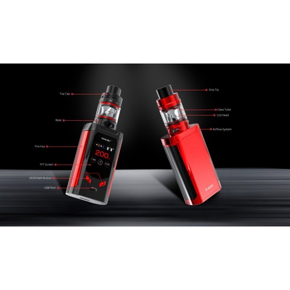 Smok R-Kiss 220 W Elektronik Sigara: Yoğun Buhar ve Lezzet