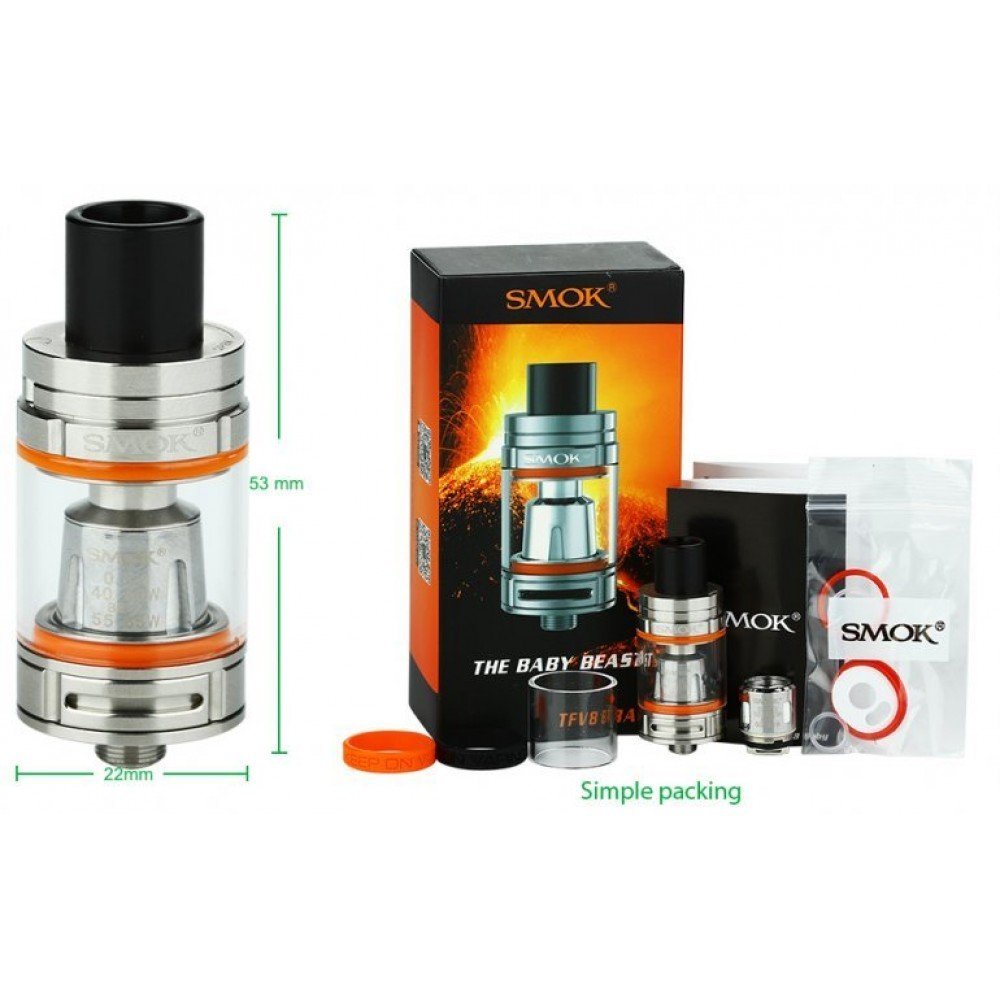 Smok Tfv8 Baby Elektronik Sigara İncelemesi ve Özellikleri