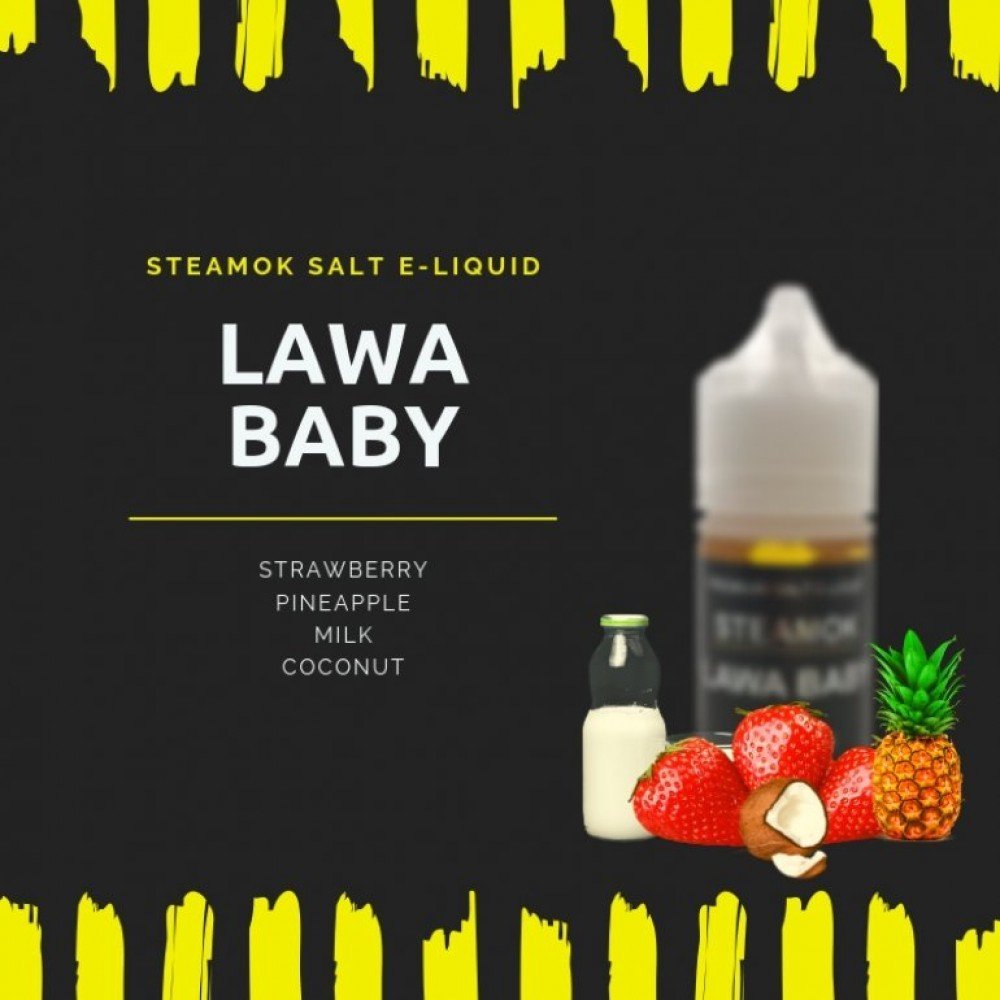 Yeni Trend: Steamok Lawa Baby 30ml Premium Salt Likit