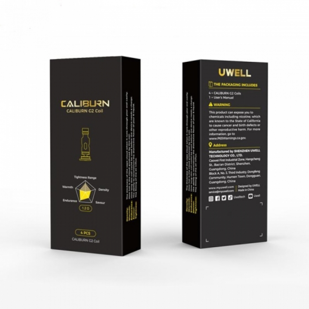 Yenilikçi Vape Deneyimi için Uwell Caliburn G2, GK2 ve X Coil Keşfi