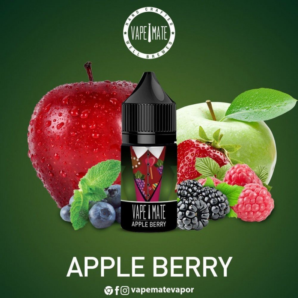 Yenilikçi Vape Mate Apple Berry Likit Keyfini Keşfedin