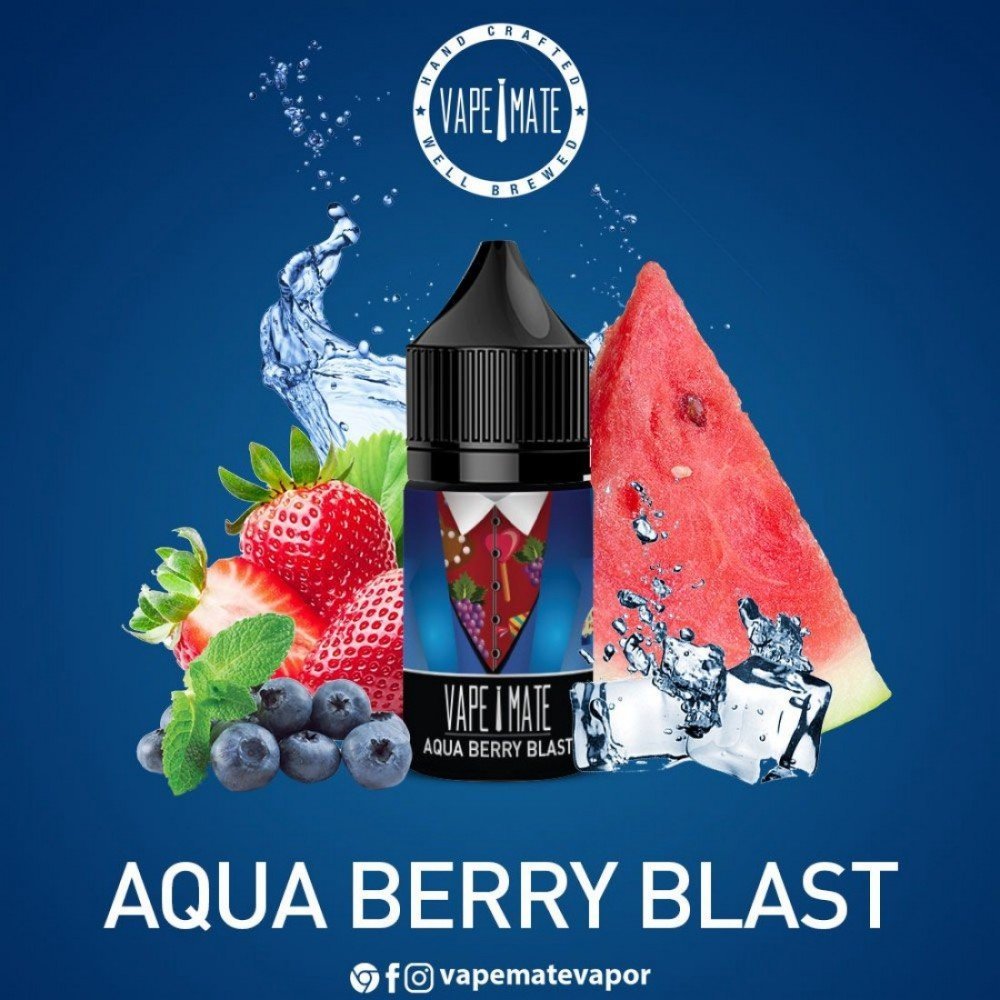 Vape Mate Aqua Berry Blast Salt Likit: Yoğun Aroma ve Benzersiz Deneyim