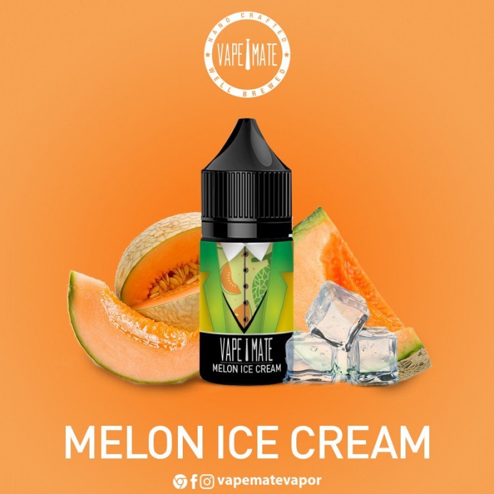 Vape Mate Melon Ice Cream Likit: Yazın Tadını Çıkarın