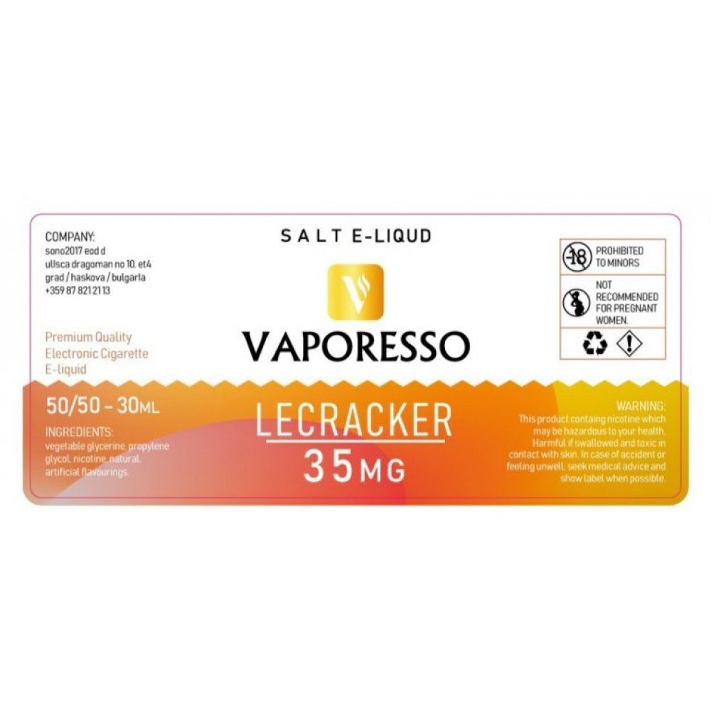 Vaporesso Lecracker 30ml Salt Likit İncelemesi