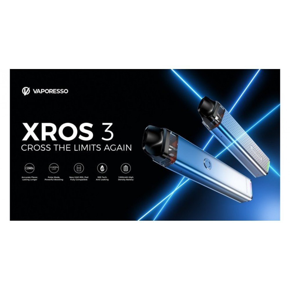 Vaporesso Xros 3 Pod Mod Elektronik Sigaranın Özellikleri