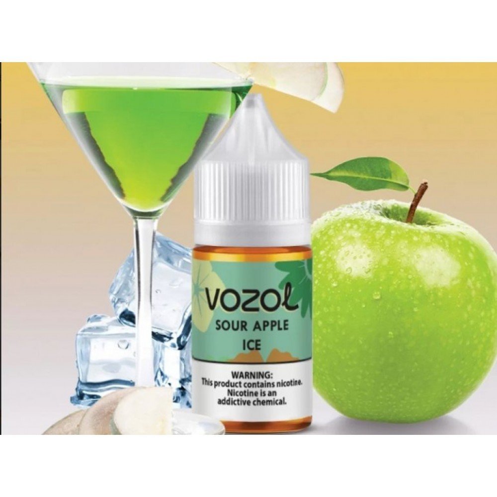 Vozol Bar Sour Apple Ice Salt Likit İncelemesi