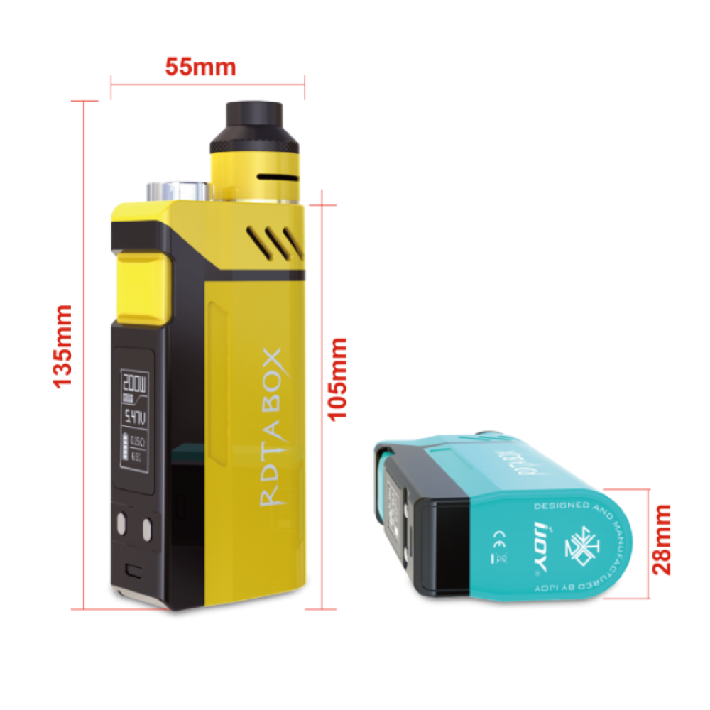 Ijoy Rdta Box 200W Elektronik Sigara İncelemesi